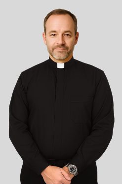 Versatile Black Clergy Shirts