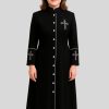 Silver Clergy Robe for Women in Modern Design
