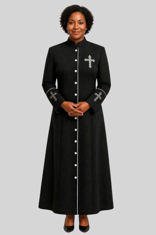 Silver Preaching Robe Women’s Clergy Attire – Shop Cassocks, Robes & More