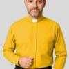 Golden Tab Clergy Collar Shirt