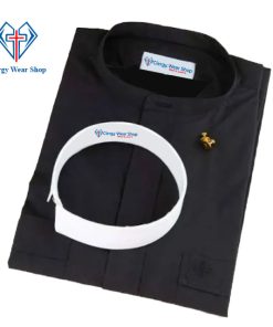 long sleeve clergy shirt