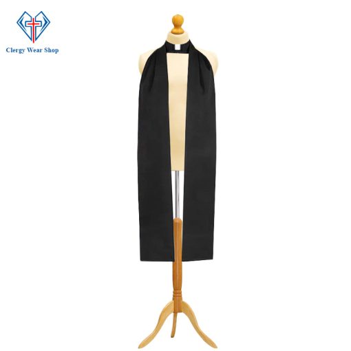 Black Clergy Tippet