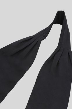 Black Clergy Tippet for Priests and Ministers