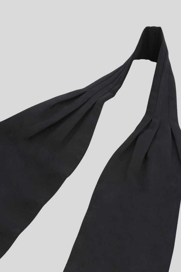 Black Clergy Tippet for Priests and Ministers