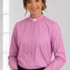 Soft Pink Tab Collar Clergy Shirt Design for Modern Ministry