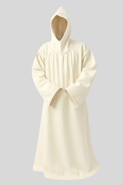 Benedictine Habit White Robe for Men