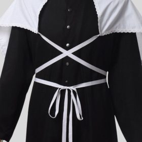 Elegant White Clergy Amice for Priest