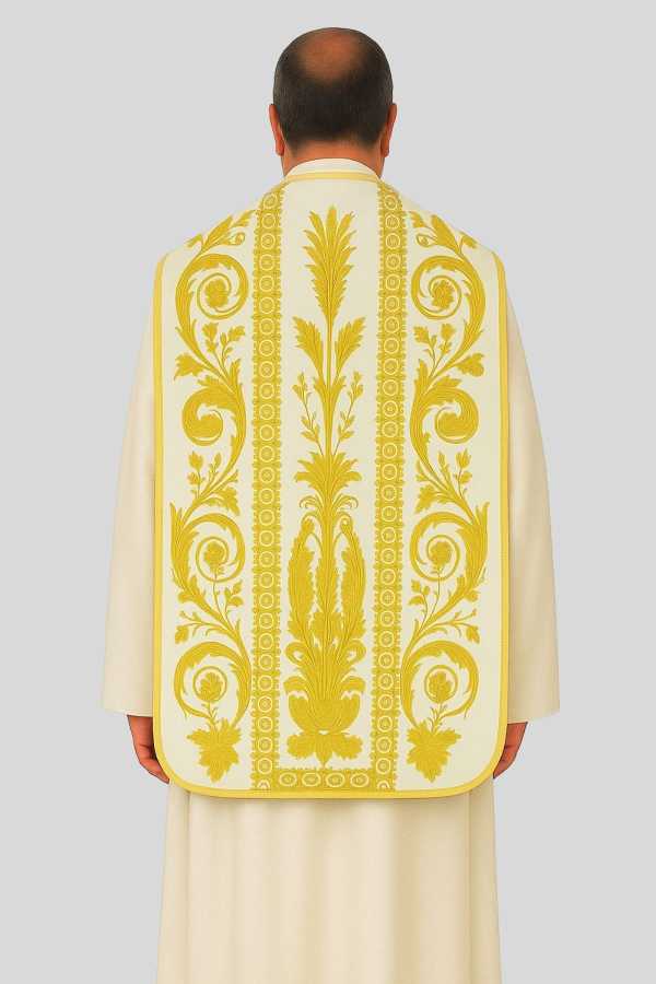 Gold Embroidered Roman Chasuble