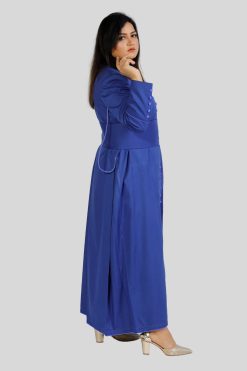 Blue Cassock Womens with 33 Button Finish