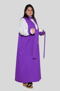 Chimere for Women Purple Tailored for Formal Use