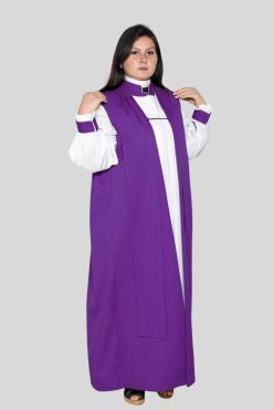 Chimere for Women Purple Tailored for Formal Use