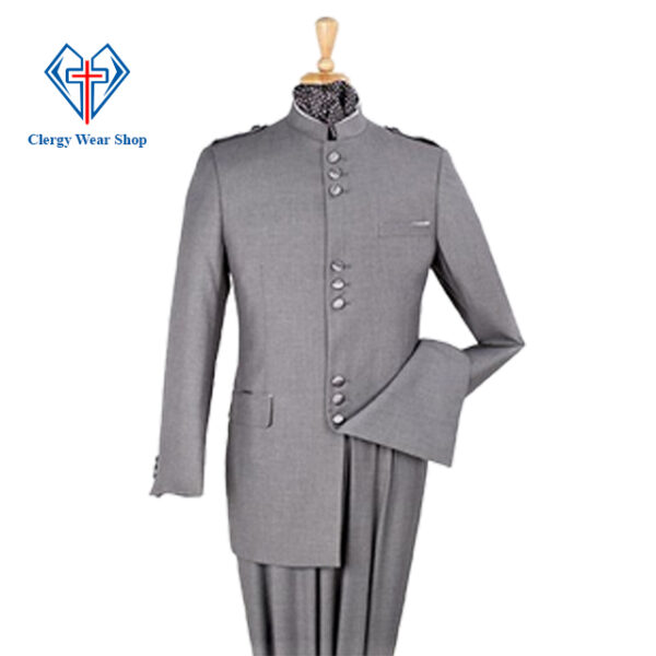 Church Suit Gray