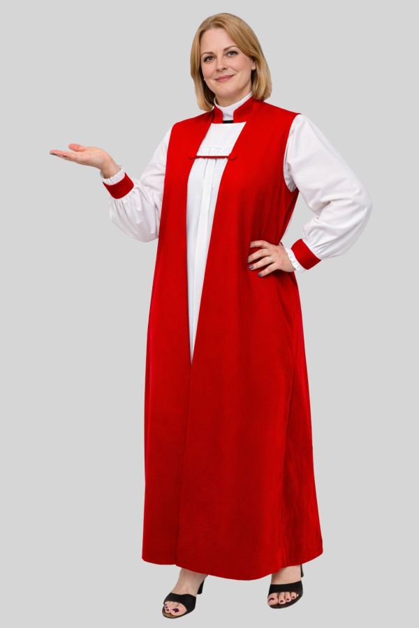 Classic Red Women’s Clergy Chimere
