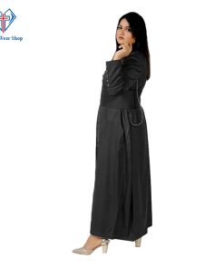 33 buttons black cassock