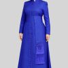 Overseer Womens Royal Blue Roman Cassock