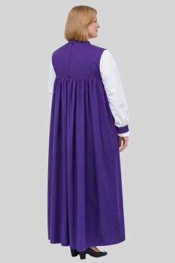 Purple Chimere for Women Tailored for Formal Use
