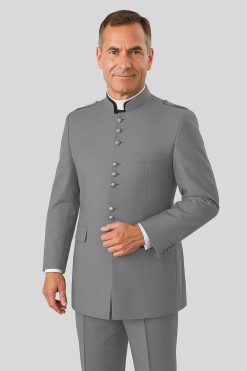 church suit gray