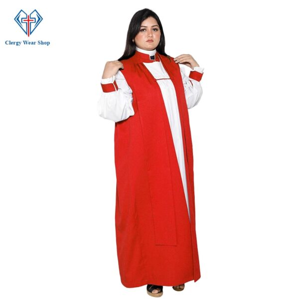 clergy chimere red