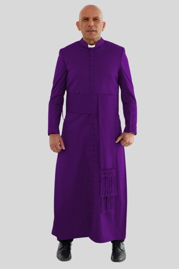 Majesty Purple Priest Cassock