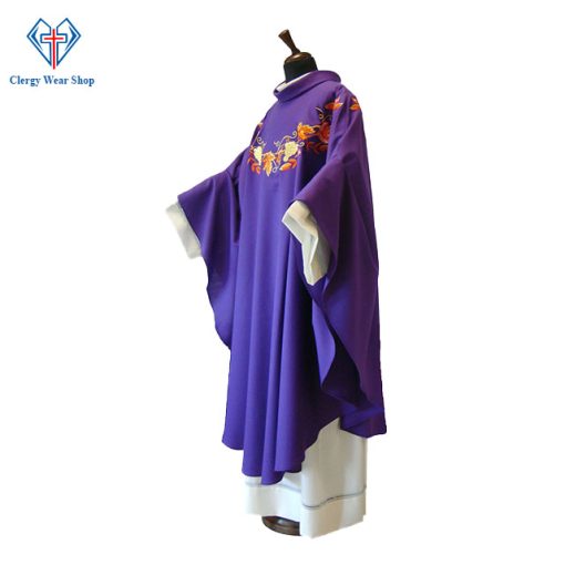 purple chasuble