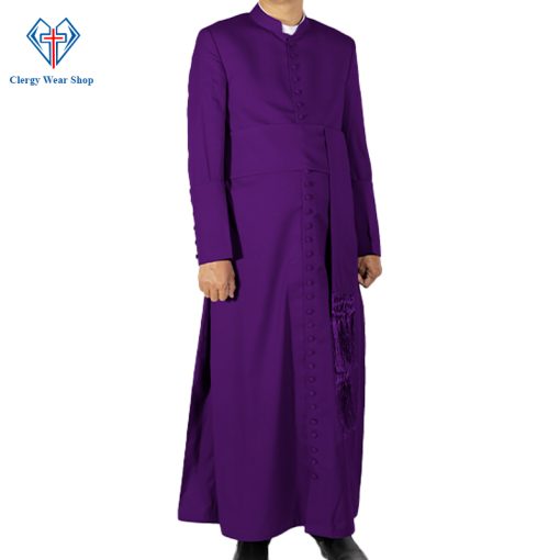 Roman Purple Priest Cassock