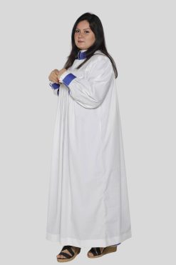 Ladies White Rochet Traditional Elegance for Sacred Ministry