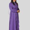Purple Cassock for Women in Classic 33 Button Style
