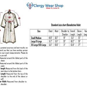 benedictine robes