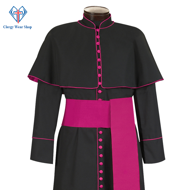 Buy Purple Clergy Robe with Crosses On Sale