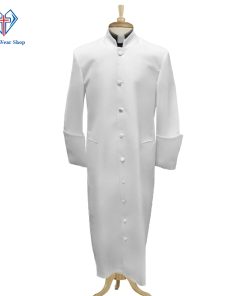 White Clergy Robe for Bishop, Priests and Pastors