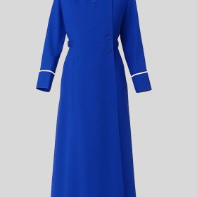 Royal Blue Anglican Cassock with Refined Touch