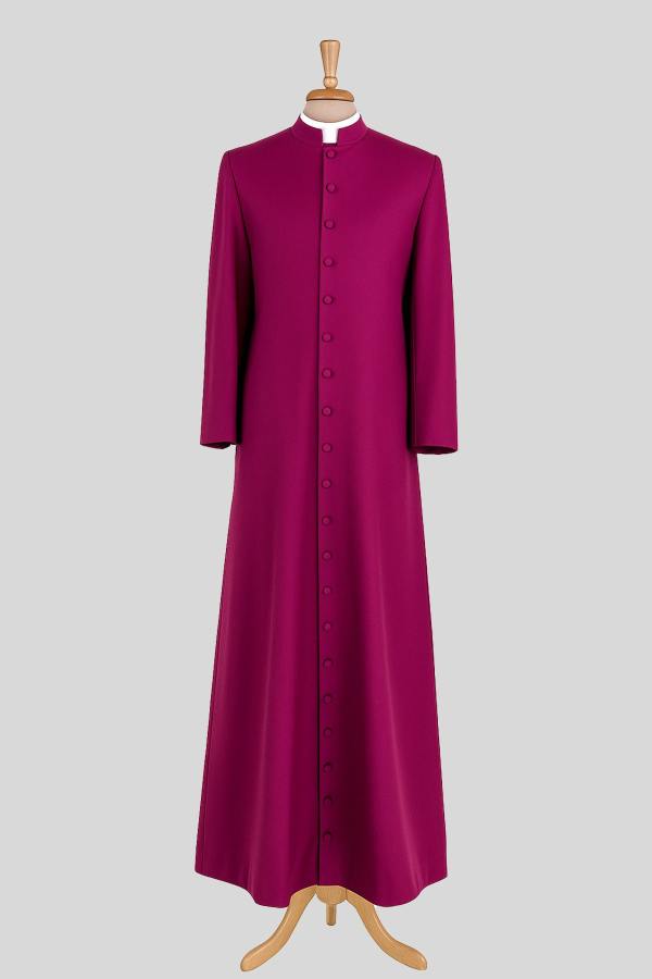 Authentic Bishop Roman Cassock for Clergy Members