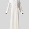 Cassock Anglican for Womens Graceful in White