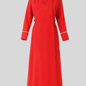 Red Anglican Cassock for Women with Graceful Look