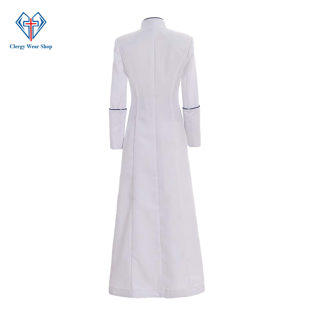 White Clergy Robe - Women's White Clergy Robes