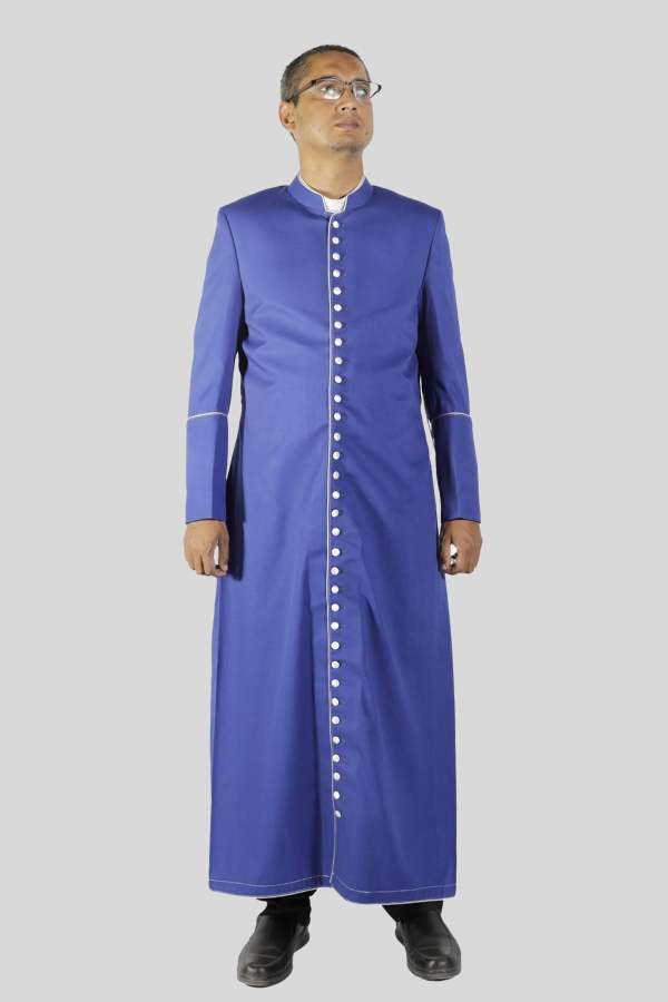 33 Buttons Royal Blue Cassock