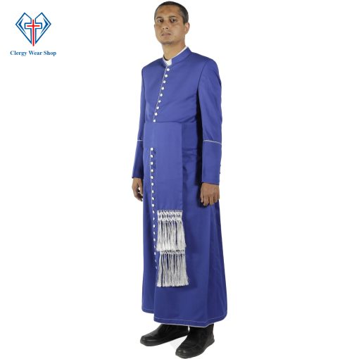 33 Buttons Royal Blue Cassock