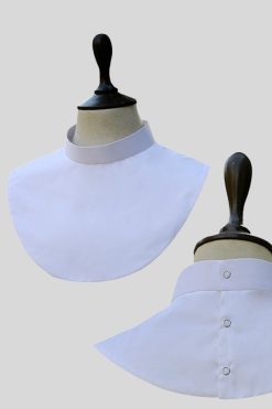 Clergy Bib White for Neat All Day Comfort