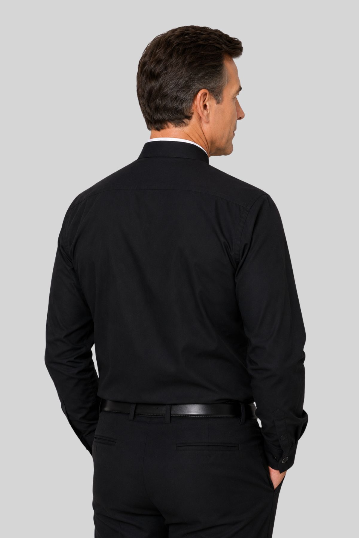 Tonsure Collar Clergy Shirt for Priests Tonsure Collar Clergy Shirt for Priests