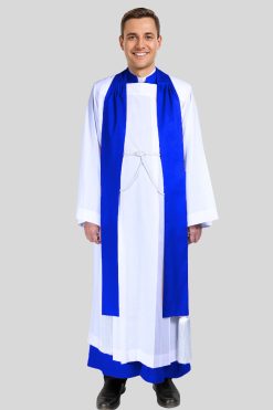Holy, Men’s Pastor Vestment In Royal Blue