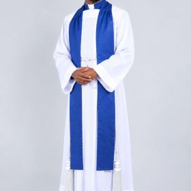 Royal Blue Clergy Vestment for Pastors - Build Your Set
