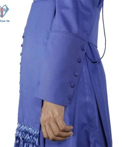 33 Button Blue Cassock For Men