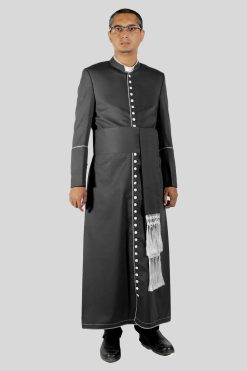 Black Mens Cassock