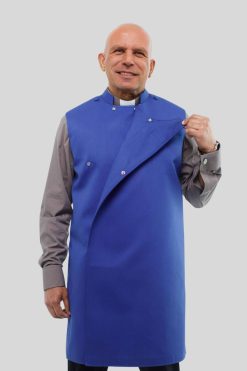 Clergy Apron Blue Ideal for Church and Formal Use
