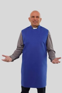 Clergy Apron Blue Ideal for Church and Formal Use