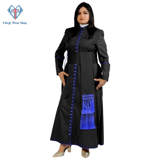 Black Clergy Cassock