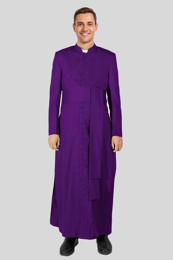 Men’s Purple Pastor Cassock