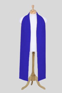 Modern Blue Tippet for Stylish Clergy Attire