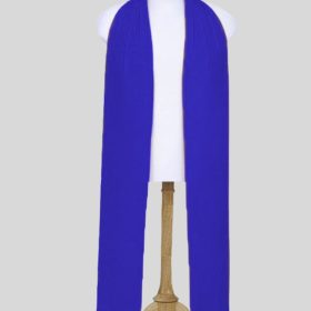 Modern Blue Tippet for Stylish Clergy Attire