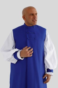 Royal Blue Chimere, Cassock & Rochet Clergy Set